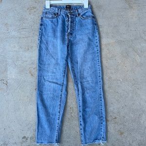 Bdg size 27 women’s slim straight jeans
